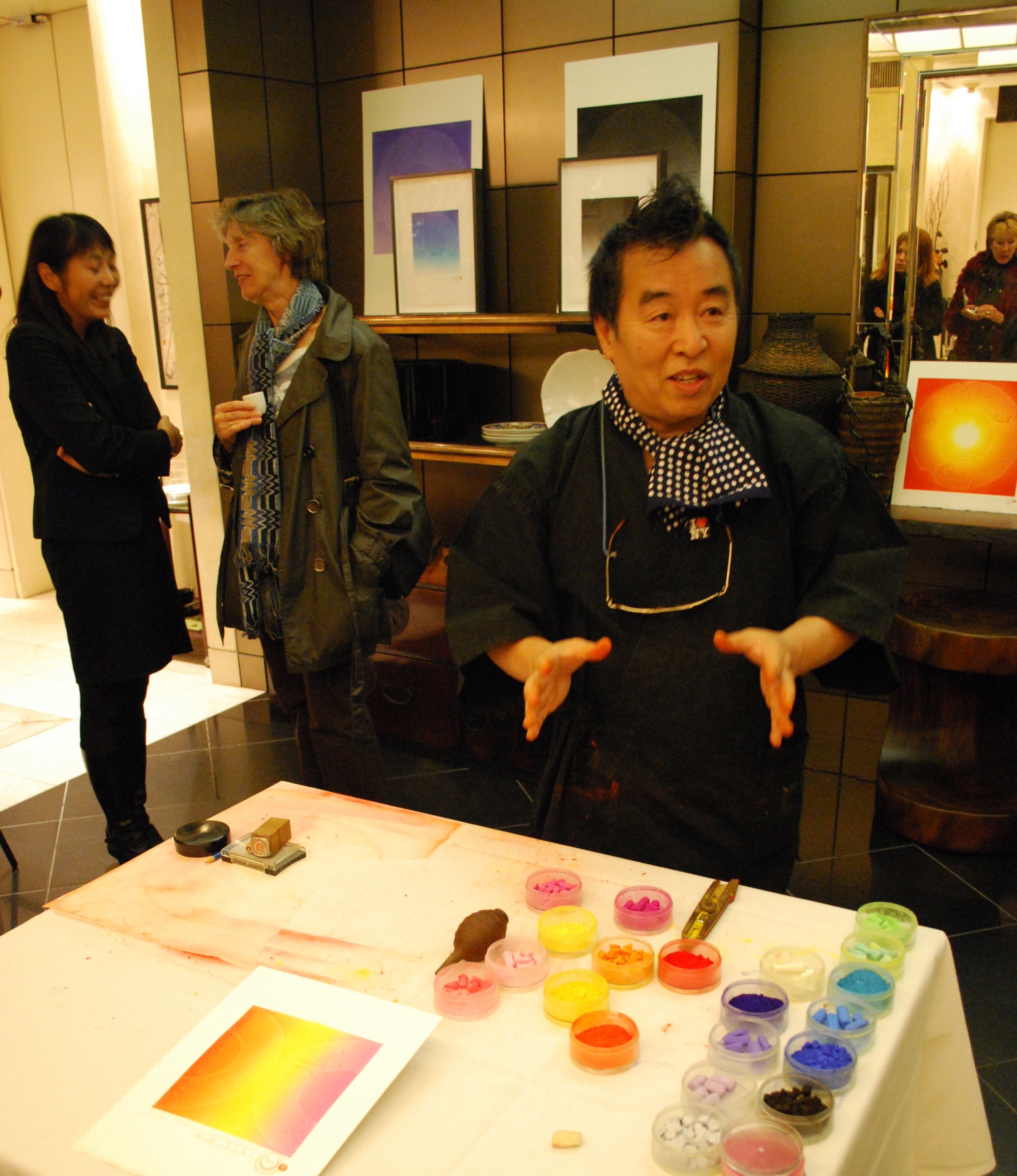 ニューヨークでの展覧会